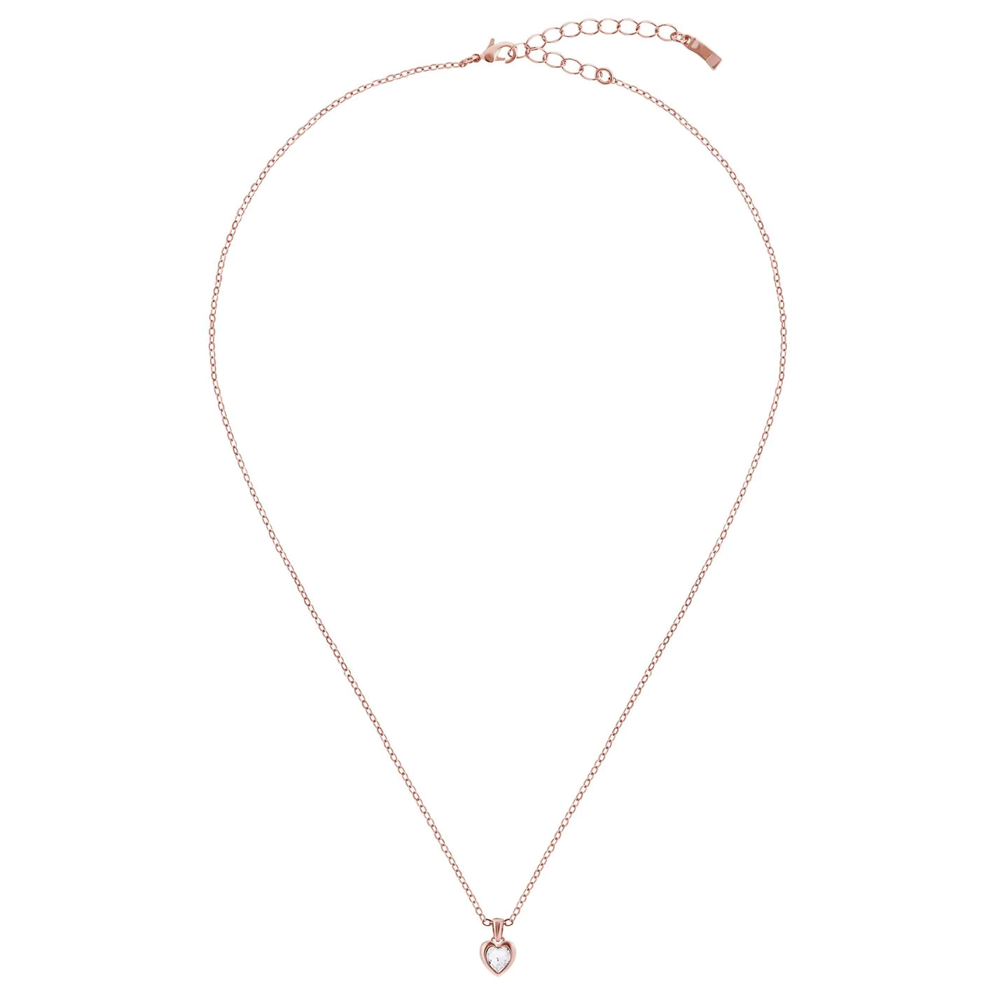 Ted Baker HANNELA Crystal Heart Pendant for Necklaces Colour Rose Gold 4 Ted Baker HANNELA Crystal Heart Pendant for Necklaces Colour Rose Gold - Image 2