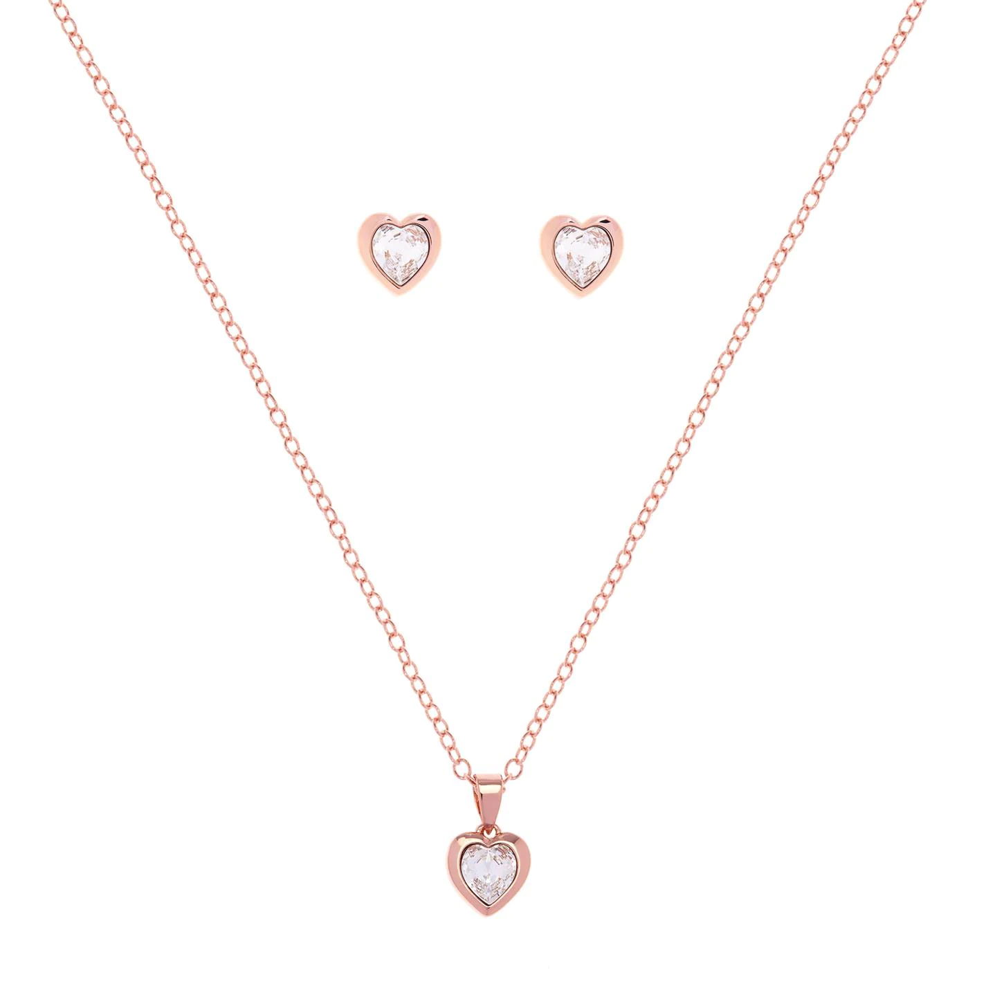 Ted Baker HADEYA Crystal Heart Gift Set for Jewellery Sets Colour Rose Gold/ Crystal 4 Ted Baker HADEYA Crystal Heart Gift Set for Jewellery Sets Colour Rose Gold/ Crystal - Image 2