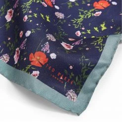 Ted Baker Hedgpok Pocket Square for Handkerchiefs Colour Navy -Outlet Wardrobe Mix Store 76291518 xxl a2