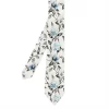 Ted Baker Ted Baker Benni Silk Tie Mens for Ties Colour White