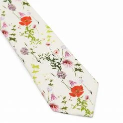 Ted Baker Ted Baker Kansal Silk Tie Mens for Ties Colour white 7 Ted Baker Ted Baker Kansal Silk Tie Mens for Ties Colour white -Outlet Wardrobe Mix Store 76606801 xxl a2