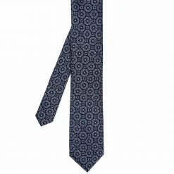 Ted Baker Ted Baker Tamas Silk Tie Mens for Ties Colour Navy