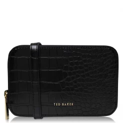 Ted Baker Double Zip Stina Camera Bag for Handbags Colour black