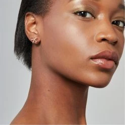 Ted Baker CALLAY Crystal Petite Bow Stud Earrings for Earrings Colour Rose Gold -Outlet Wardrobe Mix Store 80235106 xxl a2