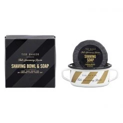 Ted Baker Shaving Bowl & Soap for Makeup Tools Colour Multi