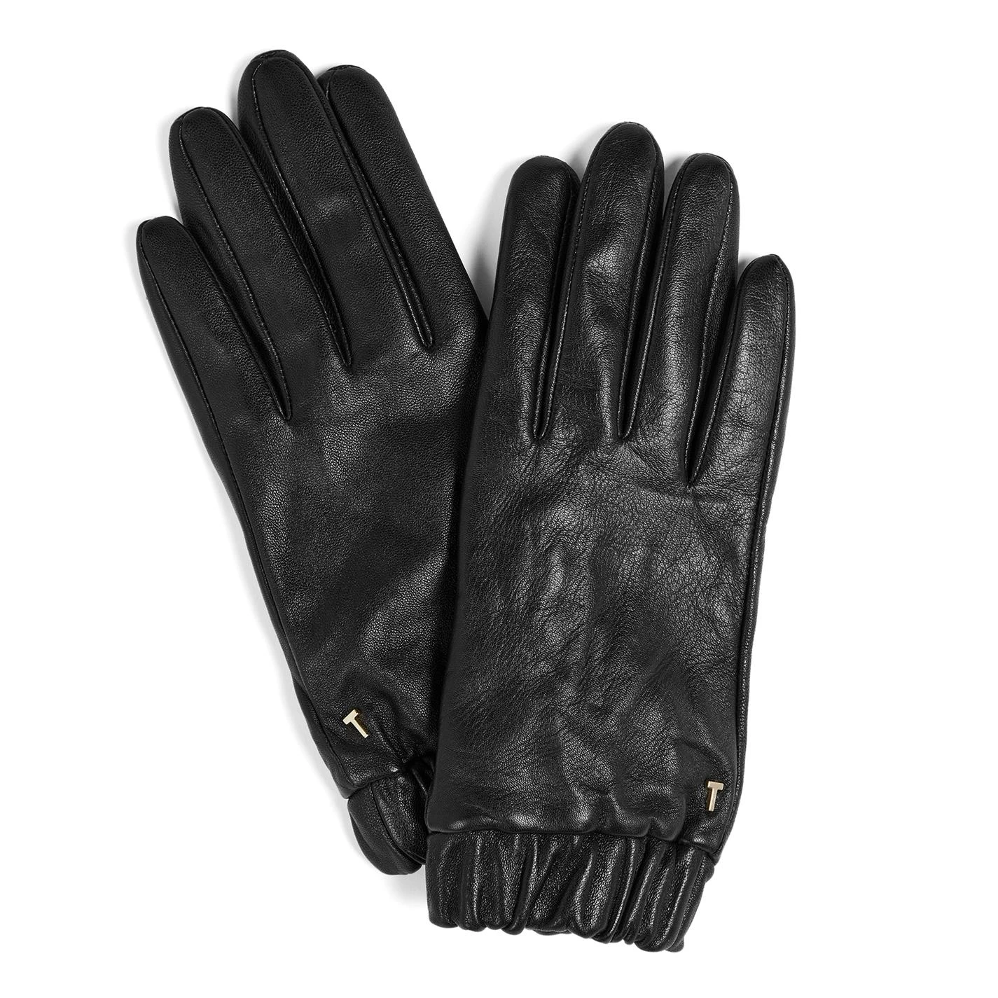 Ted Baker Emilli Leather Gloves for Ladies' Gloves Colour black 3 Ted Baker Emilli Leather Gloves for Ladies' Gloves Colour black