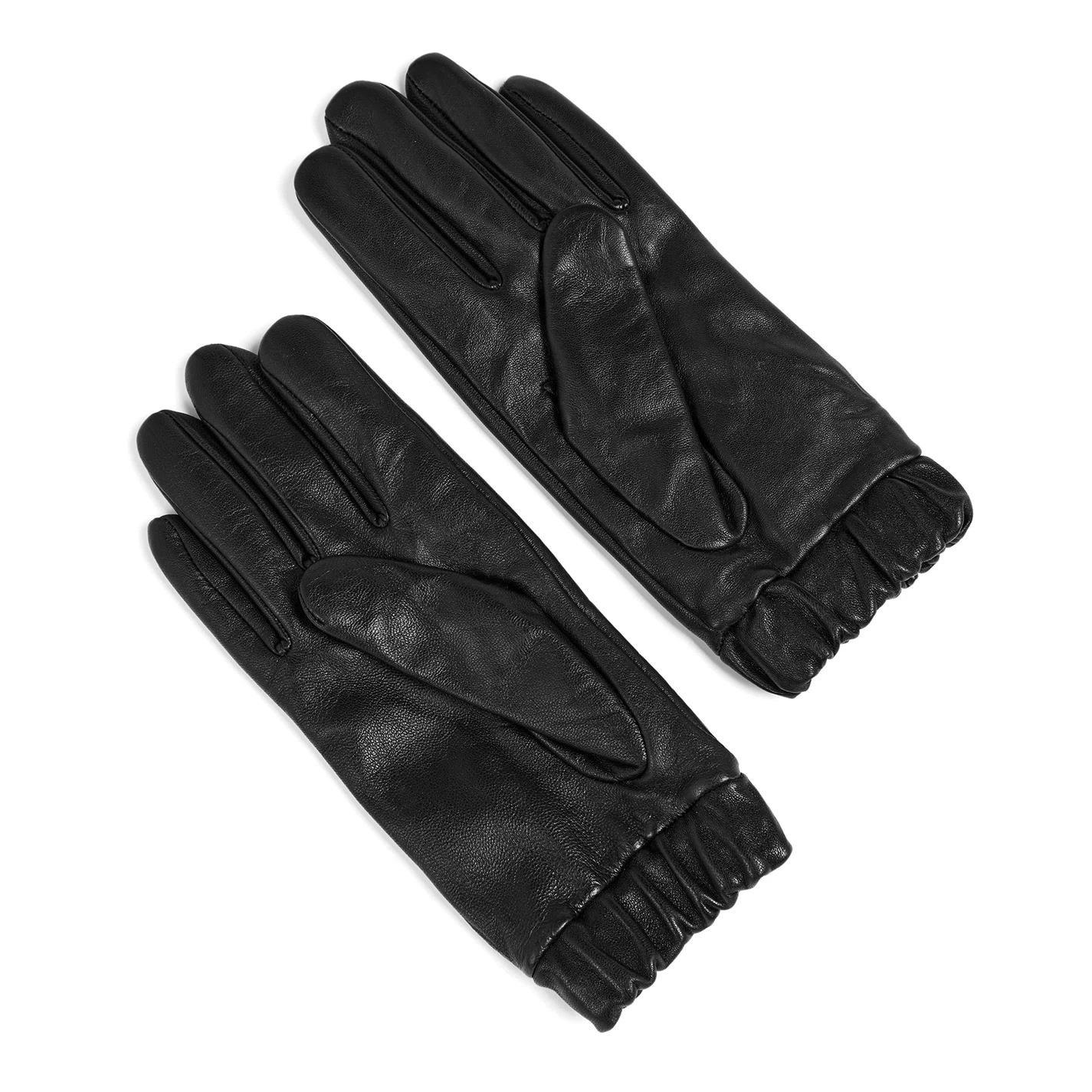 Ted Baker Emilli Leather Gloves for Ladies' Gloves Colour black 4 Ted Baker Emilli Leather Gloves for Ladies' Gloves Colour black - Image 2
