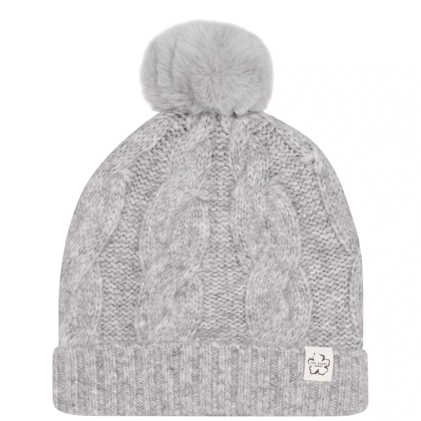 Ted Baker Hannss Bobble Hat for Ladies Hats Colour charcoal 3 Ted Baker Hannss Bobble Hat for Ladies Hats Colour charcoal