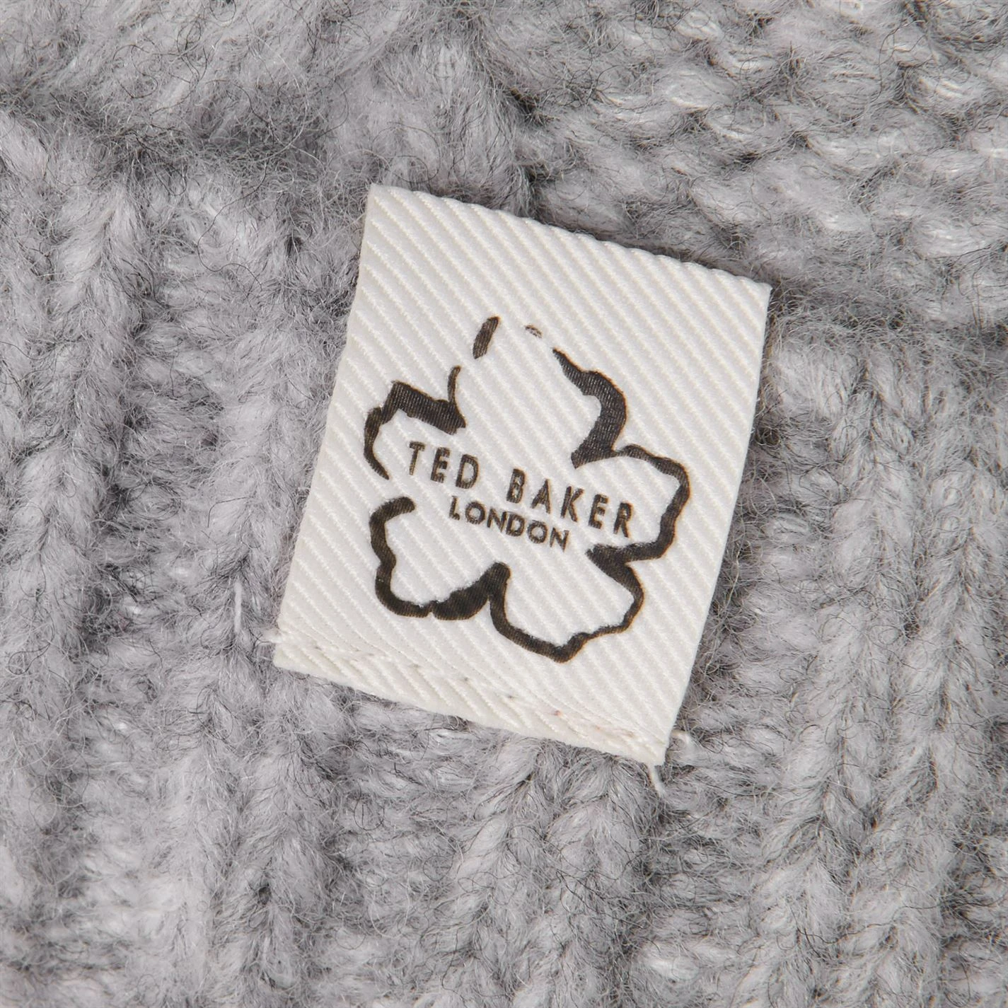 Ted Baker Hannss Bobble Hat for Ladies Hats Colour charcoal 5 Ted Baker Hannss Bobble Hat for Ladies Hats Colour charcoal - Image 3