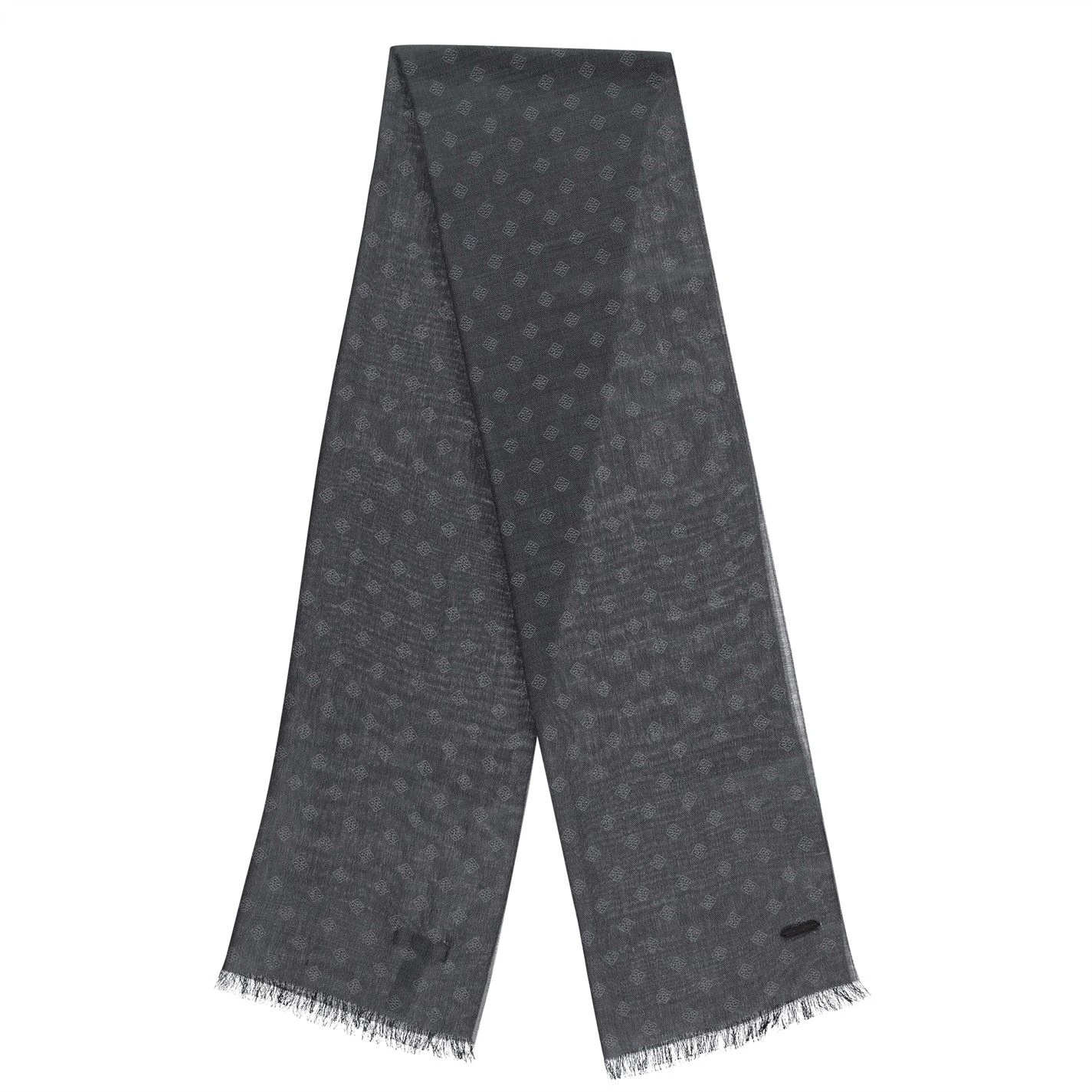 Ted Baker Ted Baker Wrapup Scarf Mens for Men's Scarves Colour Charcoal 3 Ted Baker Ted Baker Wrapup Scarf Mens for Men's Scarves Colour Charcoal