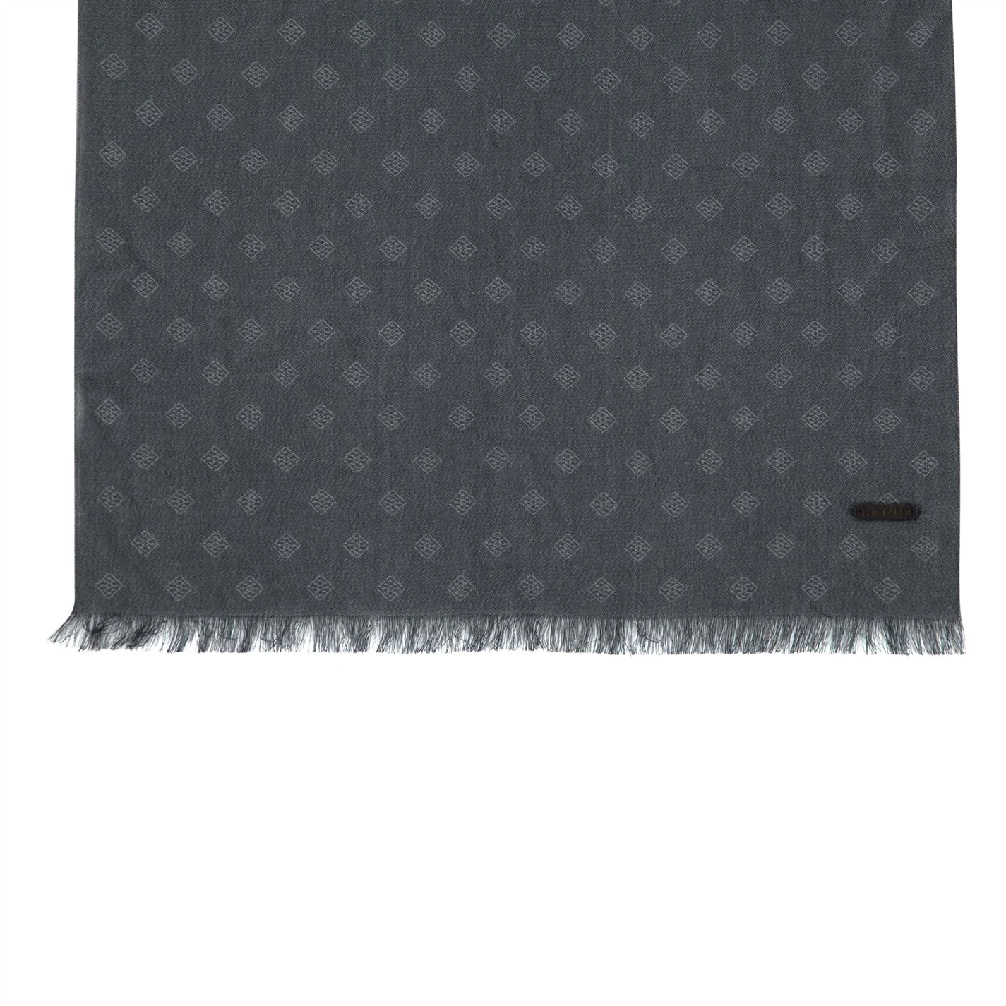 Ted Baker Ted Baker Wrapup Scarf Mens for Men's Scarves Colour Charcoal 4 Ted Baker Ted Baker Wrapup Scarf Mens for Men's Scarves Colour Charcoal - Image 2