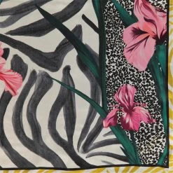 Ted Baker Ted Baker Emello Silk Square Scarf for Women's Scarves Colour mid-yellow -Outlet Wardrobe Mix Store 90305099 xxl a2