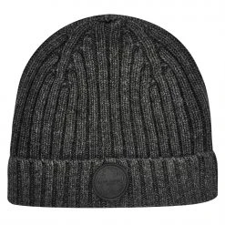 Ted Baker Ted Baker Tolton Beanie Mens for Men's Caps & Hats Colour Dk Grey