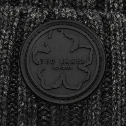 Ted Baker Ted Baker Tolton Beanie Mens for Men's Caps & Hats Colour Dk Grey -Outlet Wardrobe Mix Store 90690202 xxl a2