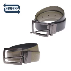 Ted Baker Ronni Reversible Belt for Men's Belts Colour OLIVE