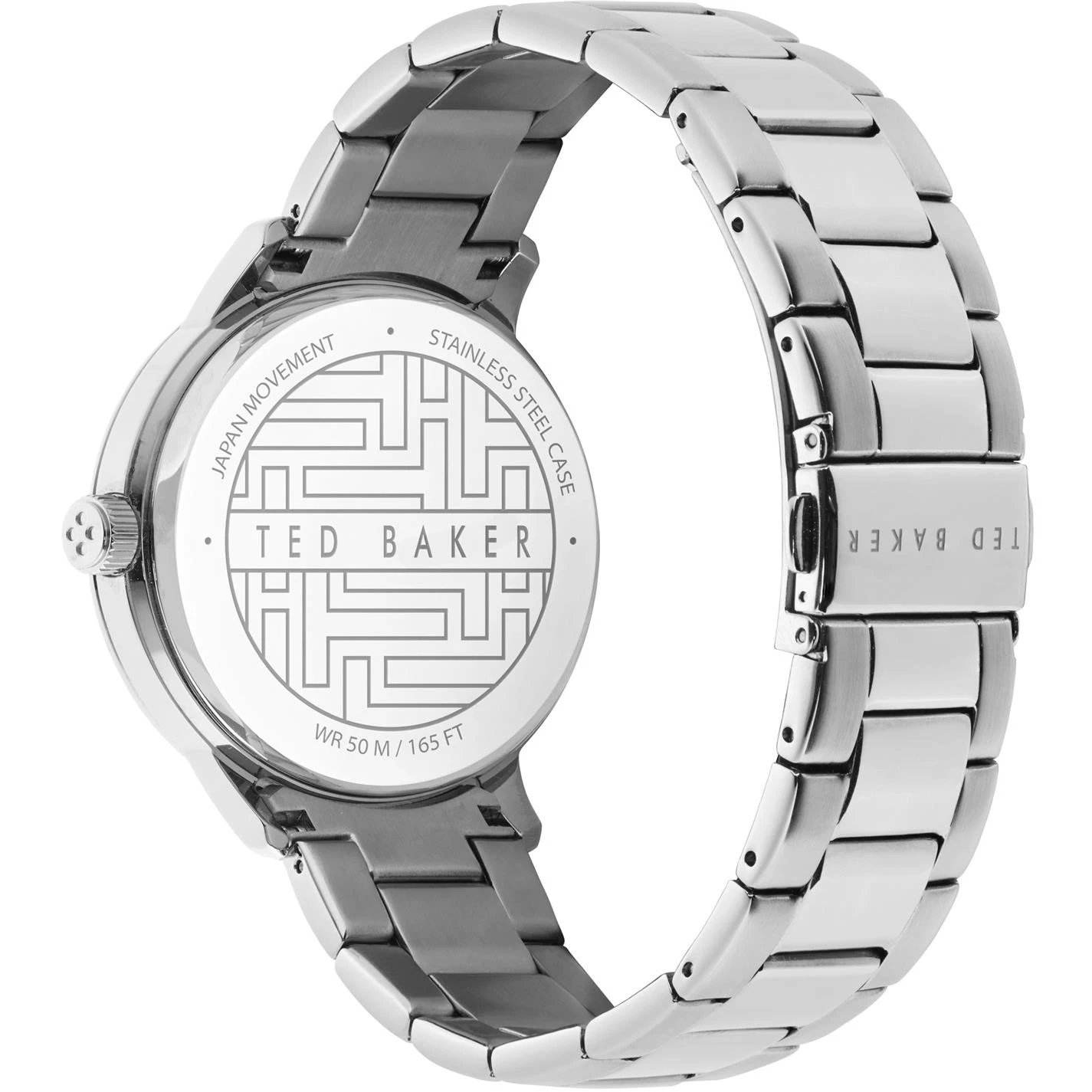 Ted Baker Ted Baker Cosmopolitan Watch Mens for Men's Watches Colour Silver 4 Ted Baker Ted Baker Cosmopolitan Watch Mens for Men's Watches Colour Silver - Image 2