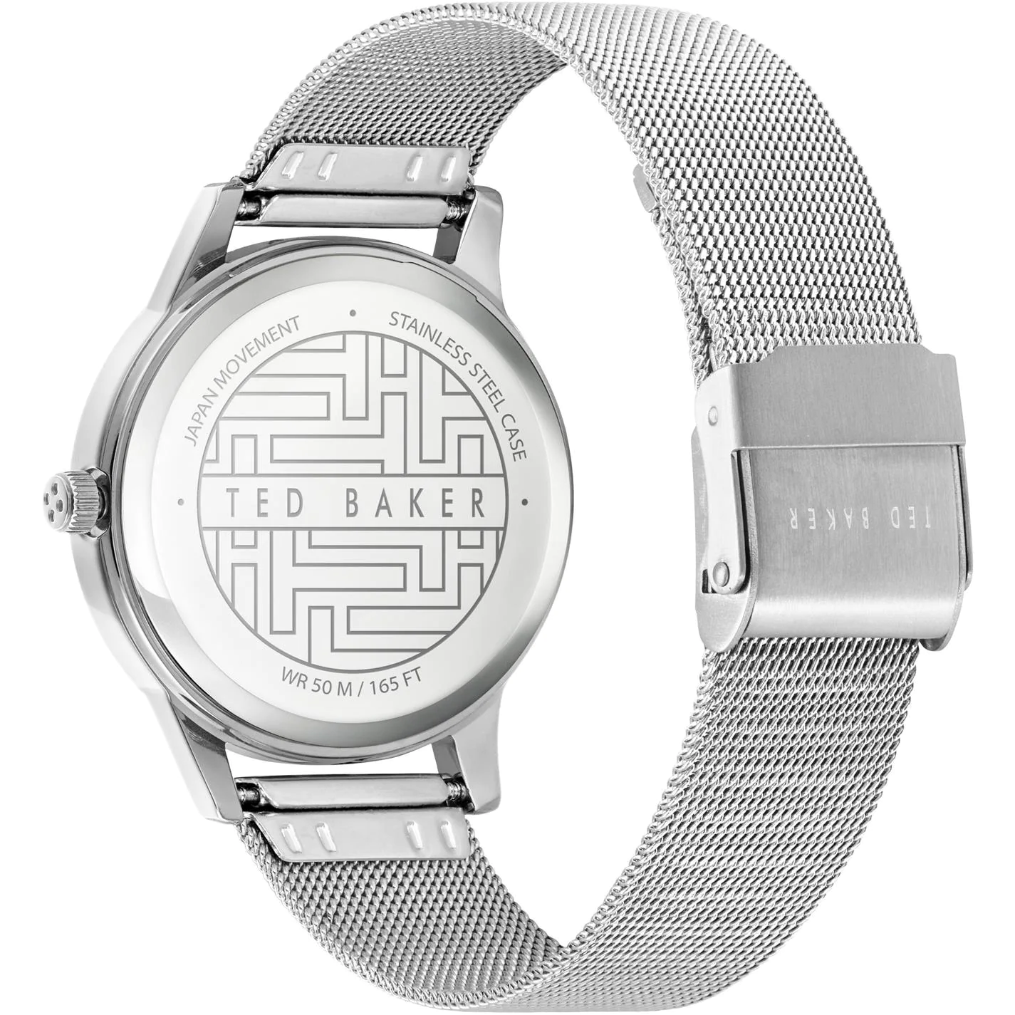 Ted Baker Ted Baker Fitzrovia Charm Watch Womens for Ladies' Watches Colour Silver 4 Ted Baker Ted Baker Fitzrovia Charm Watch Womens for Ladies' Watches Colour Silver - Image 2