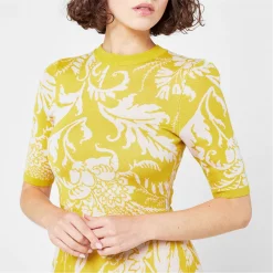 Ted Baker Ted Baker Monniey Skater Dress Womens for Dresses Colour Yellow -Outlet Wardrobe Mix Store 99047413 xxl a3