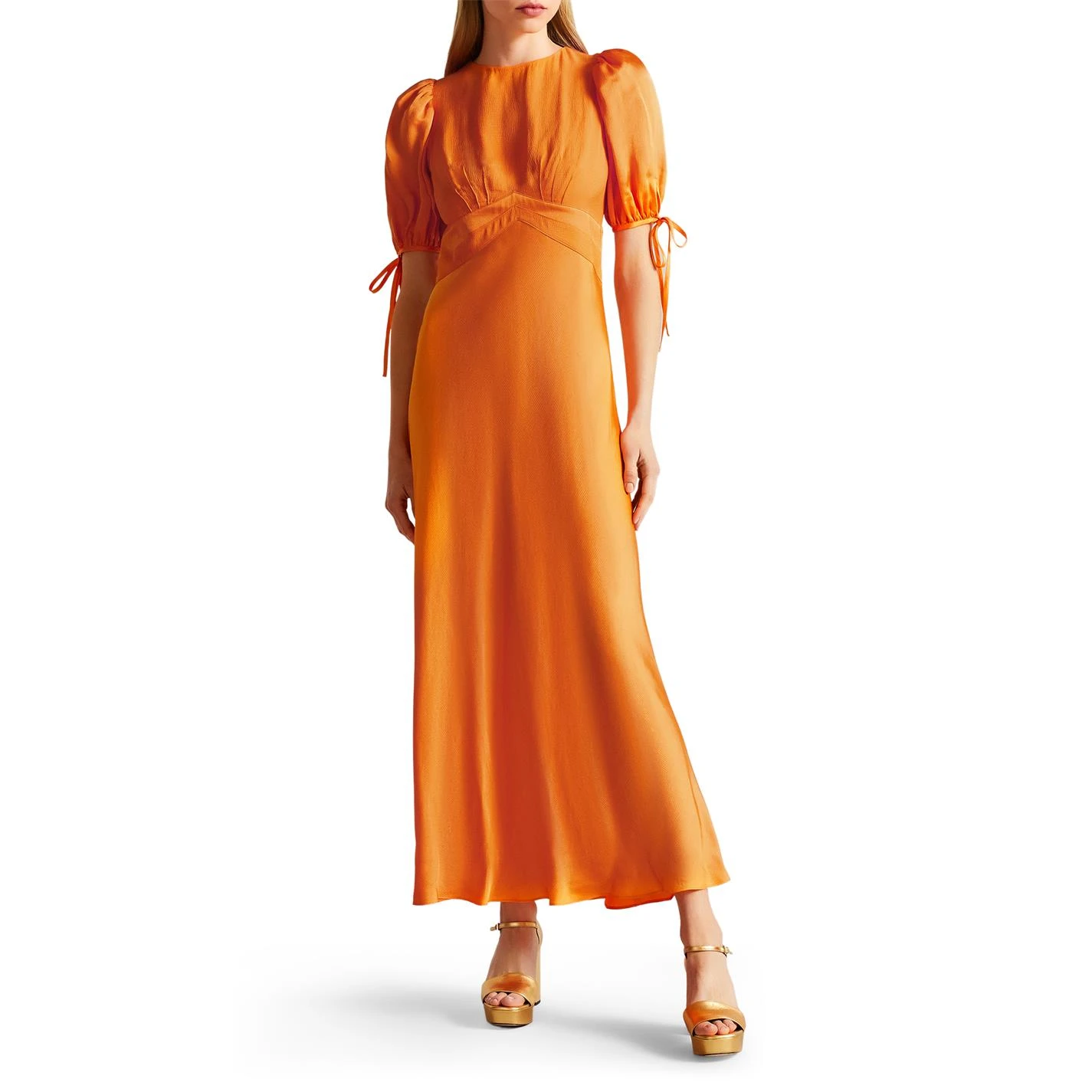 Ted Baker Lysette Maxi Dress for Dresses Colour Orange 4 Ted Baker Lysette Maxi Dress for Dresses Colour Orange - Image 2
