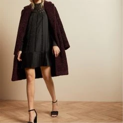 Ted Baker Ted Baker Chello Dress Womens for Dresses Colour Black -Outlet Wardrobe Mix Store 99253303 xxl a1