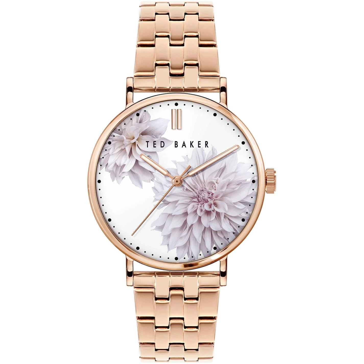 Ted Baker Ted Baker Phylipa Peonia Watch Womens for Ladies' Watches Colour Rose Gold/White 3 Ted Baker Ted Baker Phylipa Peonia Watch Womens for Ladies' Watches Colour Rose Gold/White