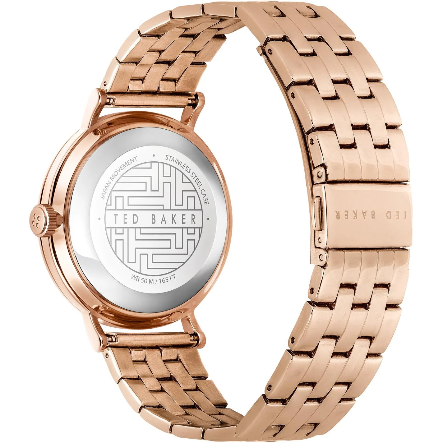 Ted Baker Ted Baker Phylipa Peonia Watch Womens for Ladies' Watches Colour Rose Gold/White 4 Ted Baker Ted Baker Phylipa Peonia Watch Womens for Ladies' Watches Colour Rose Gold/White - Image 2